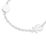 Браслет Tous Bear Oval And Bear Motifs, серебро - фото 3