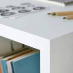 Стол Ikea Kallax, 111x39 см, белый - фото 3