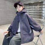 Детская куртка с капюшоном Moderate EASTERN CAMEL, темно-фиолетовый - фото 3