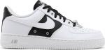 Кроссовки Nike Air Force 1 '07 Premium 'Silver Chain - White', белый - фото