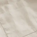 Халат H&M Home Washed Linen, бежевый - фото 4