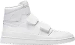 Кроссовки Air Jordan 1 Retro High Double Strap Summit White, белый - фото