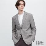 Пиджак Uniqlo AirSense Jacket (Wool Like), 03 серый - фото 8