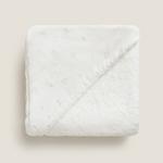 Полотенце детское Zara Home Clover, белый/серый - фото