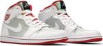 Кроссовки Air Jordan 1 Retro Hare 2009, серебряный - фото 8