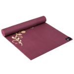 Коврик для йоги YOGISTAR Basic OM, Бордо - фото 3