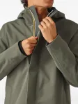 Пальто на молнии K-Way, зеленый - фото 5
