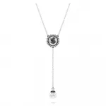 Подвеска Лебедь Y Swarovski - фото 2