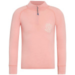 Топ namuk Honu Merino Half-Zip Longsleeve, цвет Sunset Rose - фото