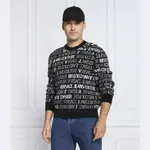 Свитер обычного кроя Versace, черный - фото 2