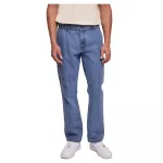 Джинсы Urban Classics Straight Leg Cargo, синий - фото