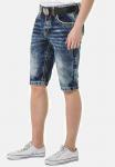 Джинсовые шорты BERMUDA Cipo & Baxx, синий - фото 4