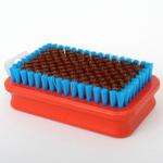 Щетка комбинированная SWIX Bronze/Nylon красный/синий - фото 2