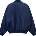 Куртка Stussy LA Chapter Satin Varsity Jacket 'Navy', синий - фото 3