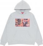 Толстовка Supreme Gremlins Hooded Sweatshirt 'Heather Grey', серый - фото