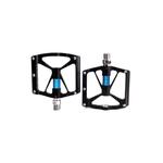 Педали Gineyea K-307, 105х99 мм, черный/синий - фото