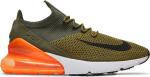 Кроссовки Nike Air Max 270 Flyknit 'Olive Flak', зеленый - фото