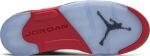 Кроссовки Air Jordan 5 Retro Low Fire Red 2016, белый - фото 4