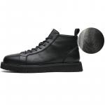 Ботинки мужские Weishibangwei, цвет Black Fleece-Lined - фото 3