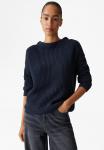 Джемпер OPUS RELAXED FIT O-SHAPE, Coal Blue/Blue - фото