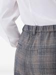 Brunello Cucinelli брюки в клетку, серый - фото 5