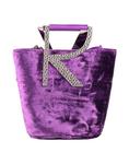 Сумка через плечо Roger Vivier, фиолетовый - фото 3