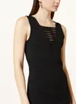 Платье-футляр с вырезом Mrs & Hugs, черный - фото 4