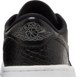 Бутсы Air Jordan 1 Low Golf Black Crocodile, черный - фото 7