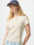 Футболка Uniqlo Mini Striped, 31 бежевый - фото 2