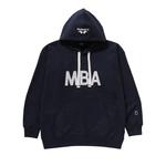Худи BAPE Logo Pullover Hoodie, Navy - фото