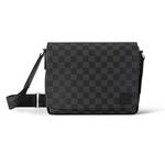 Сумка мужская Louis Vuitton District PM, черный - фото 3