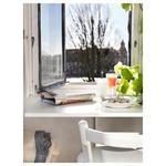 Пристенный откидной стол Ikea Norberg, 74x60 см, белый - фото 6