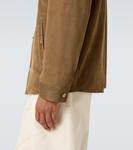 Замшевая рубашка-оверсайз Canali - фото 6