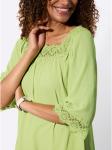 Блузка без застежки цвета лайма WITT WEIDEN - фото 7