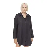 Ночная рубашка H&M Home Washed Linen, серый - фото 5