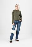 Джемпер Vero Moda VMINGRID NECK , Grape Leaf/Mottled Dark Green - фото 2