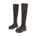 Сапоги женские Eblan, бежевый - фото 2