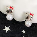 Серьги-гвоздики Hello Kitty Sanrio - фото 6