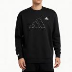 Adidas Толстовка LABEL унисекс, черная - фото 6