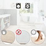 Коврик для ванной Erwin Müller Duschvorlage halbrund Ulm, бежевый - фото 4