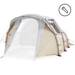 Тент Quechua Air Seconds 4.1 Fresh & Black запчасть для палатки, песочный - фото