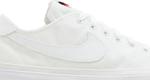 Кроссовки Nike Wmns Court Legacy Canvas 'Triple White', белый - фото 3