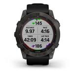 Умные часы Garmin Fenix 7X Sapphire Solar, темно-серый - фото