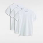 Комплект футболок Vans Basic, белый, 3 шт - фото