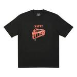 Футболка PALACE Creative Pattern Printing Alphabet Short Sleeve Unisex Black, черный - фото