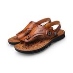 Сланцы LAORENTOU мужские, хаки - фото 9