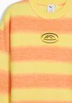 Джемпер Puma STRIPED, Orange Glo/Orange - фото 7