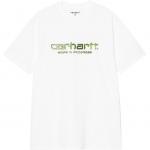 Футболка с принтом логотипа s/s Carhartt WIP, белый - фото