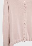 Кардиган Stradivarius WITH BUTTONS AND RUFFLES, Mottled Light Pink - фото 7