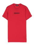 Dsquared2 футболка с логотипом, красный - фото